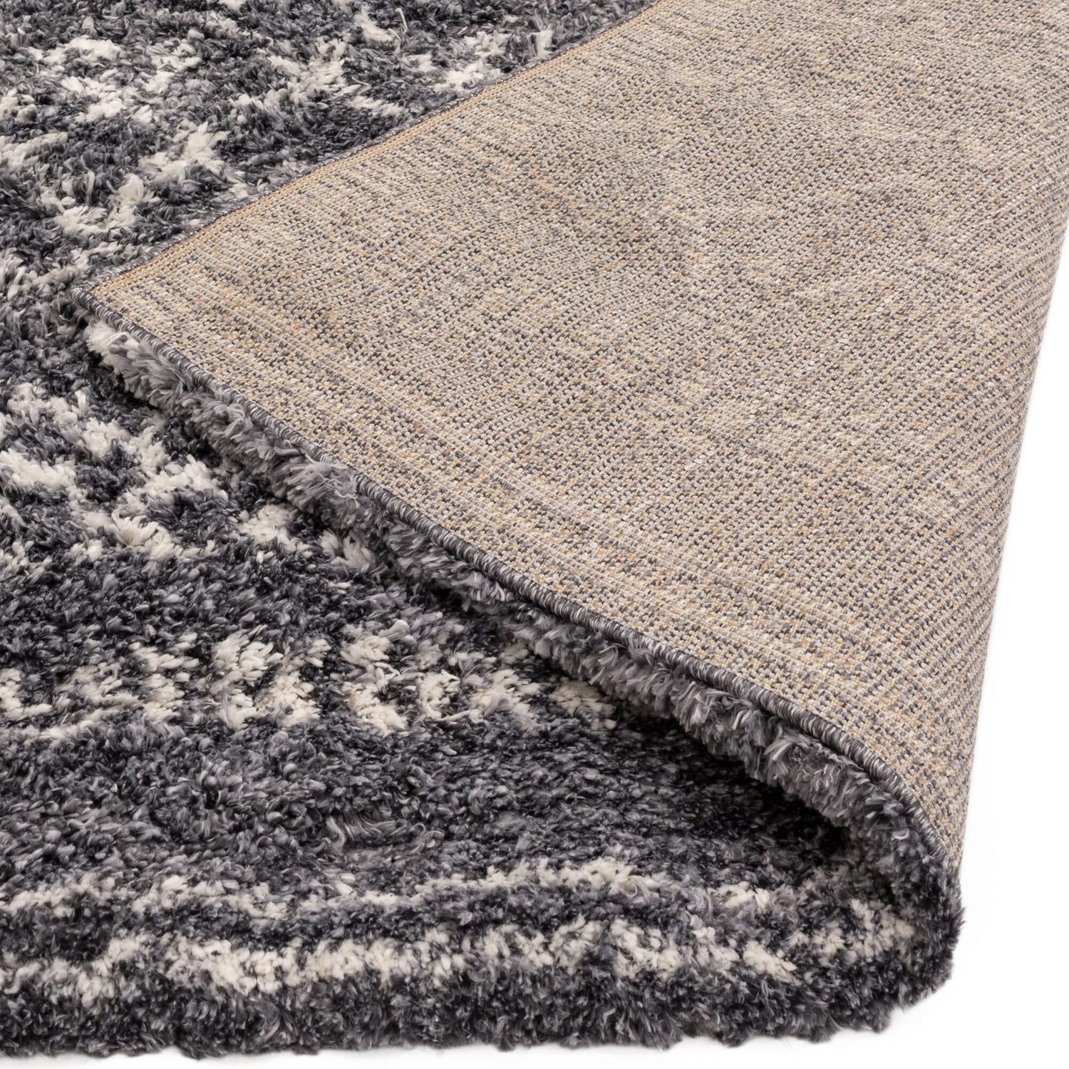 Alto AL05 Grey Cream Rug - Love-Rugs