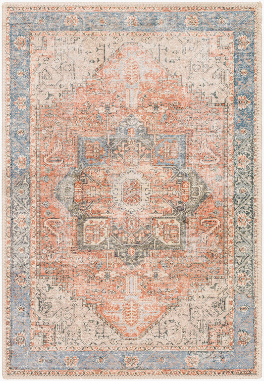 Amelie Machine Washable Vintage AML2309 Rug - Love-Rugs
