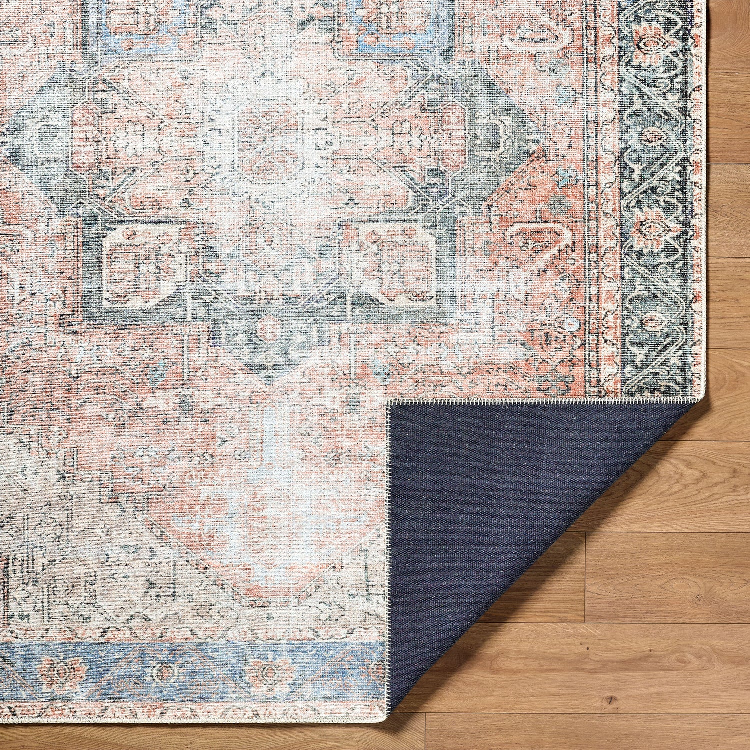 Amelie Machine Washable Vintage AML2309 Rug - Love-Rugs