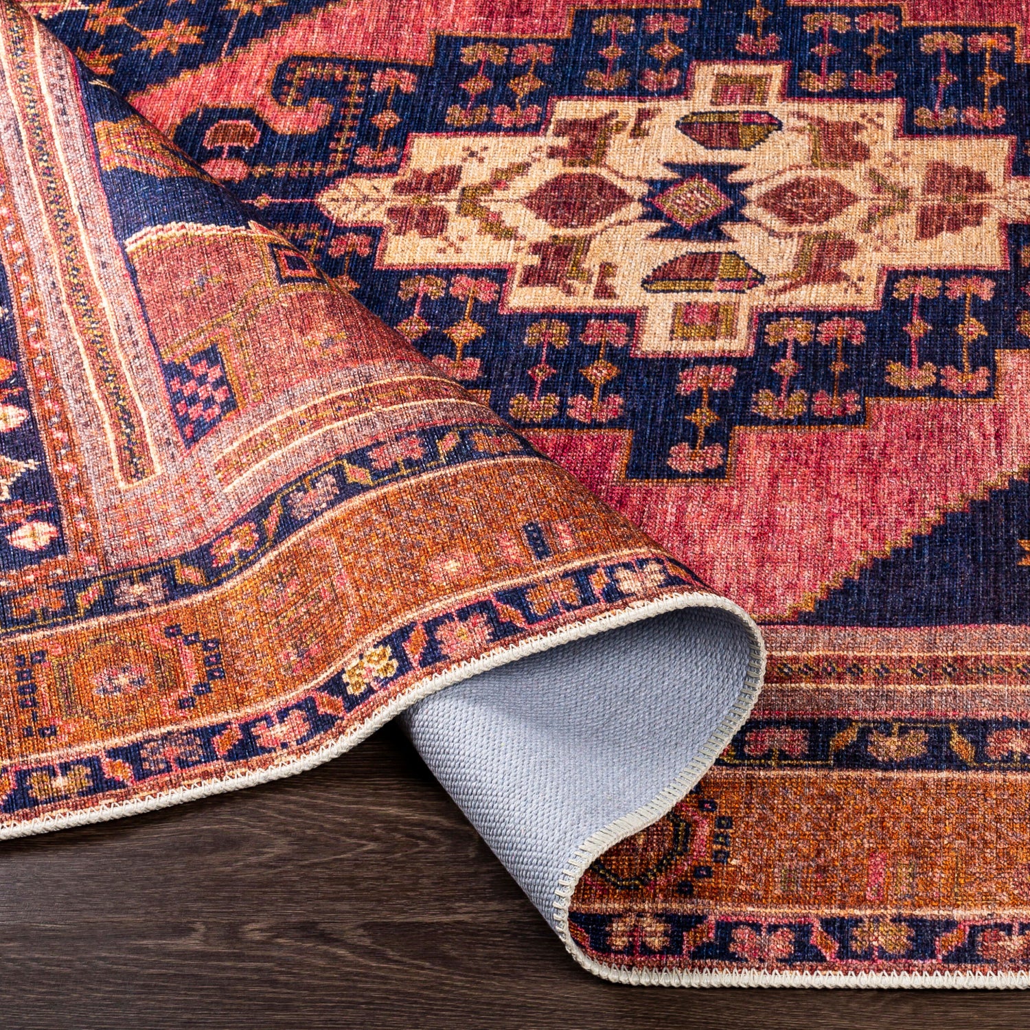 Amelie Machine Washable Vintage AML2347 Rug - Love-Rugs