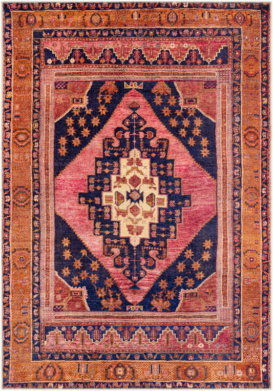 Amelie Machine Washable Vintage AML2347 Rug - Love-Rugs