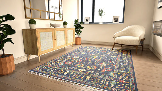 Amiri Sultani Blue Rug - Love-Rugs alternate image