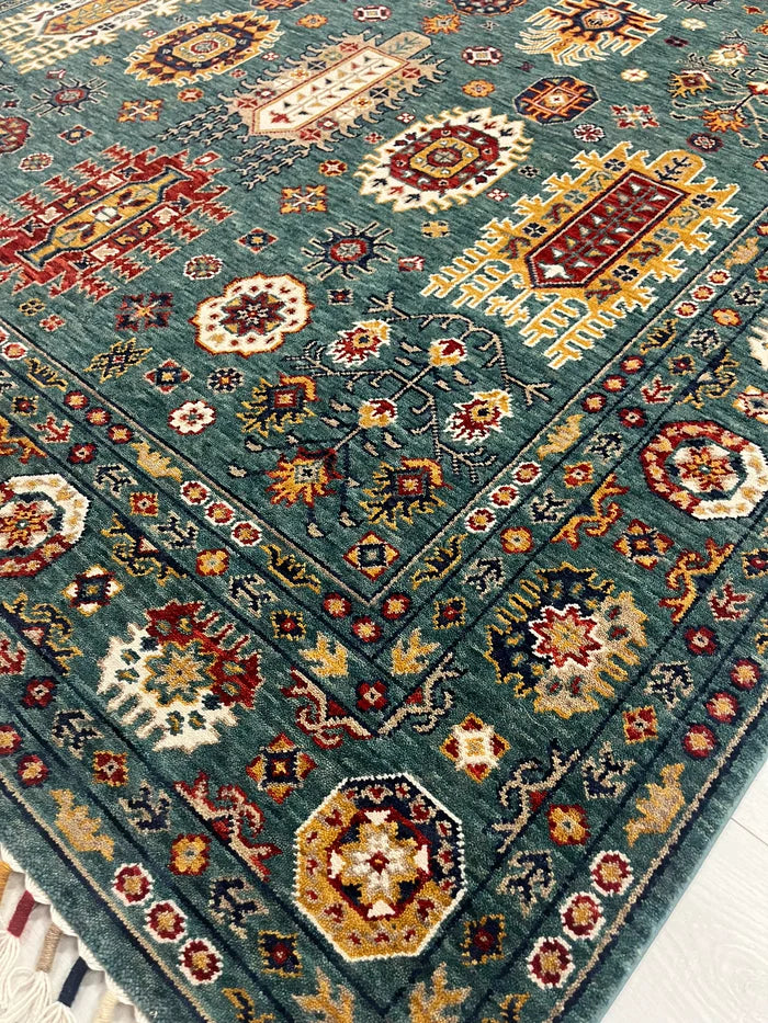 Amiri Sultani Green Rug - Love-Rugs