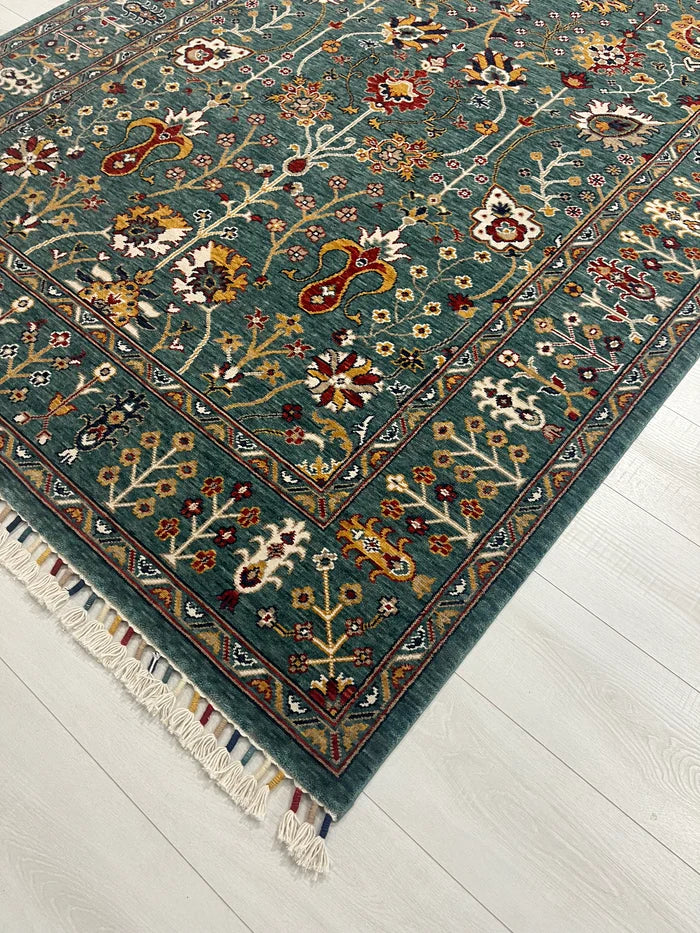 Amiri Sultani Green Rug - Love-Rugs