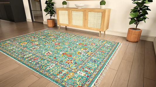 Amiri Sultani Green Rug - Love-Rugs alternate image
