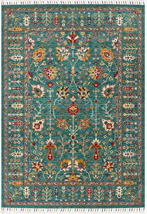 Amiri Sultani Green Rug - Love-Rugs