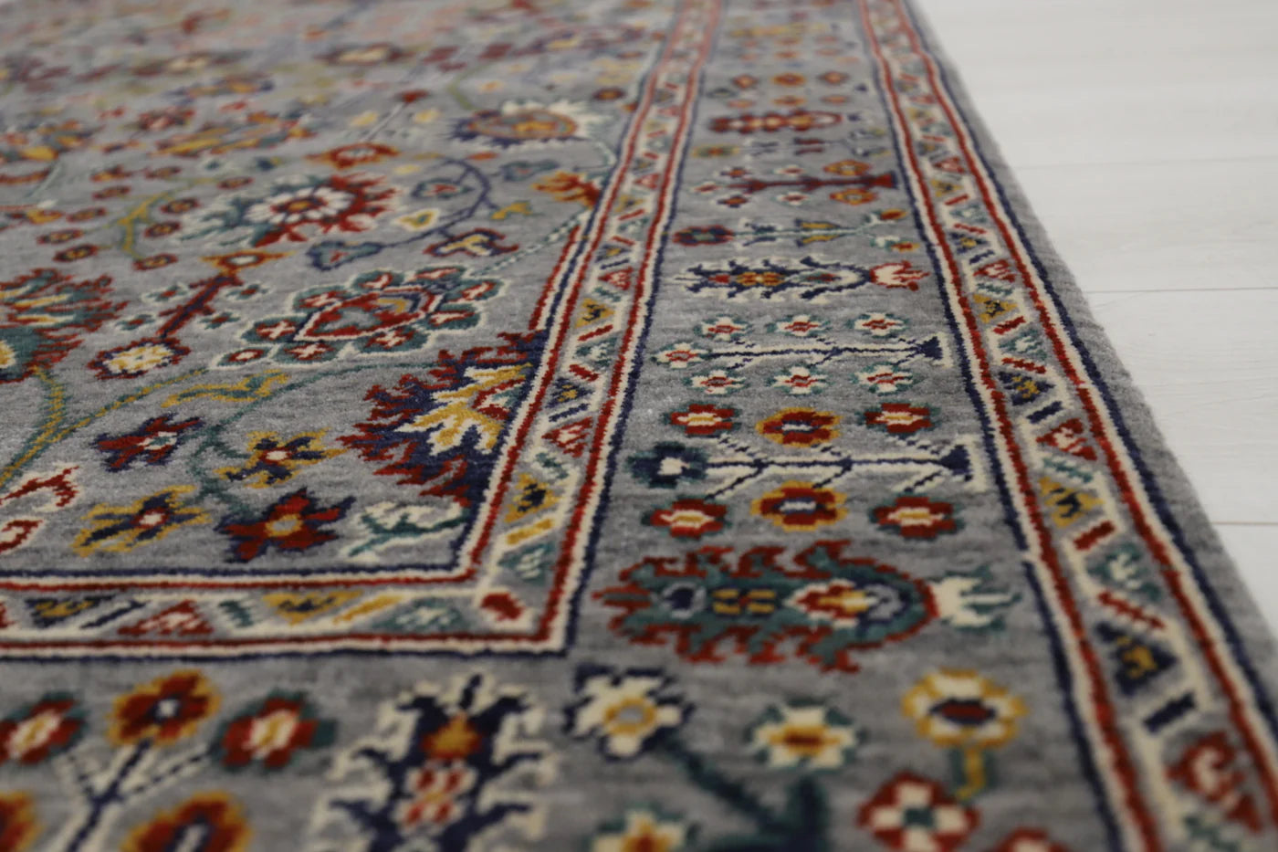 Amiri Sultani Grey Rug - Love-Rugs