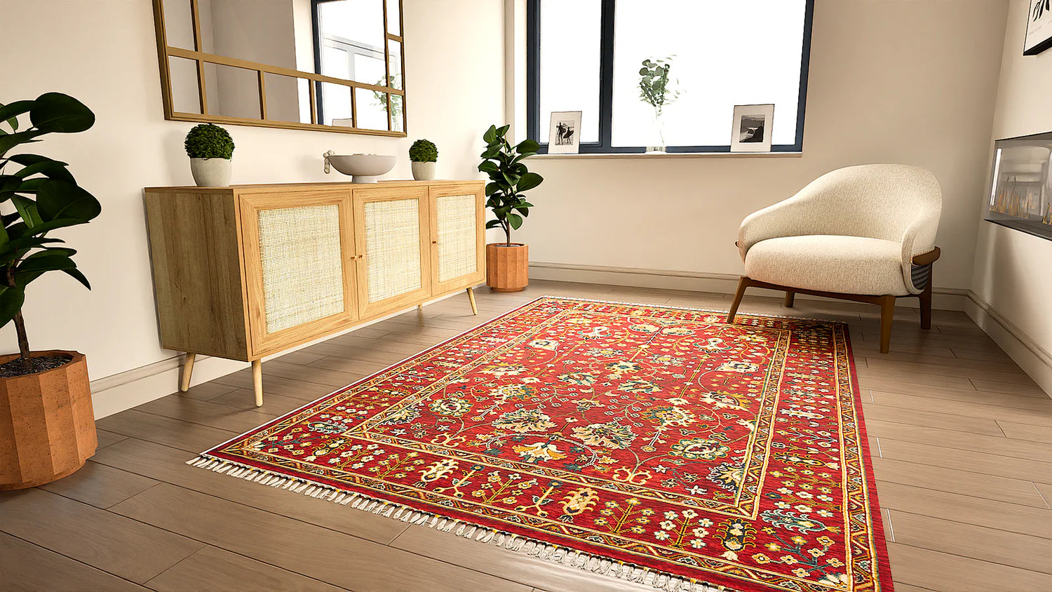 Amiri Sultani Red Rug - Love-Rugs