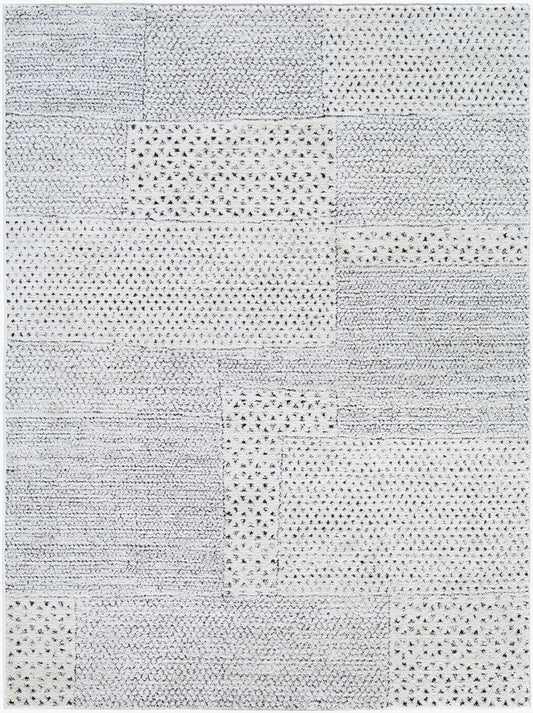 Architect Galey Alix x Livabliss Modern Scandi High Pile Ivory/Black GAAR2302 Rug - Love-Rugs