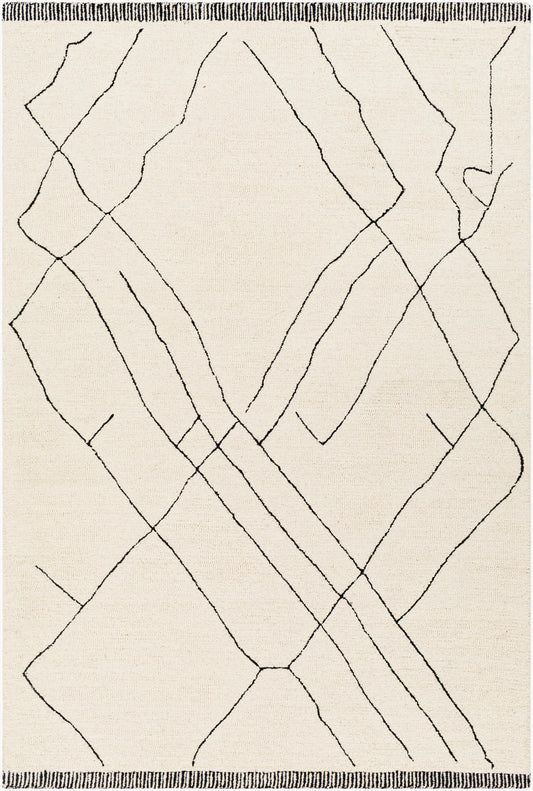 Arsenal Valley Hand-Tufted Global Wool Cream ARL2304 Rug - Love-Rugs