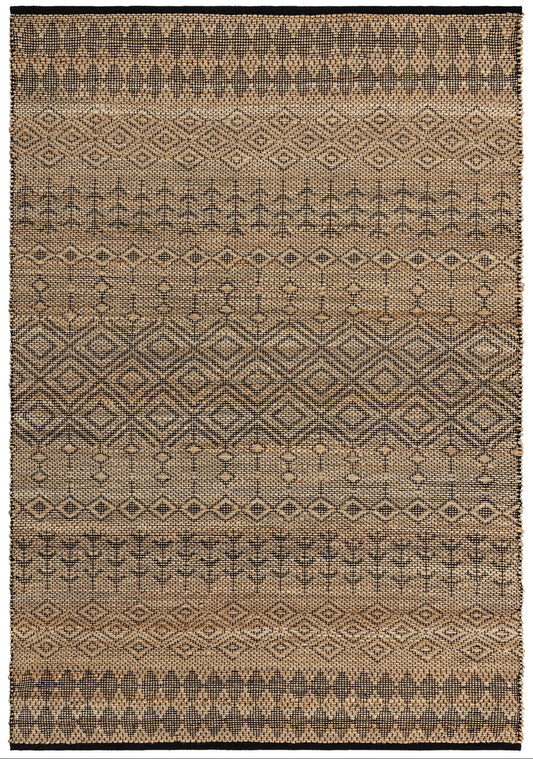 Asher Black Rug - Love-Rugs