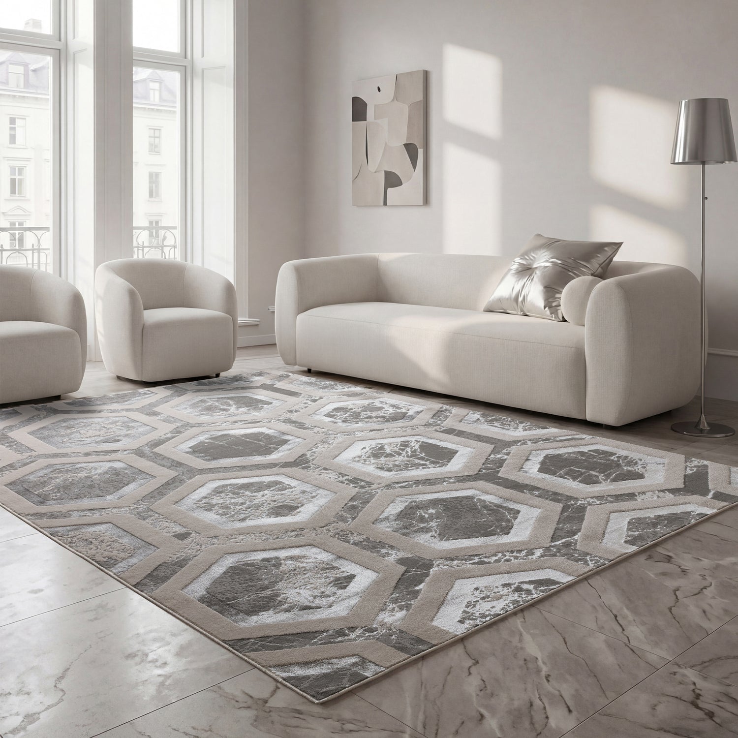 Aurora AU12 Crystal Rug - Love-Rugs