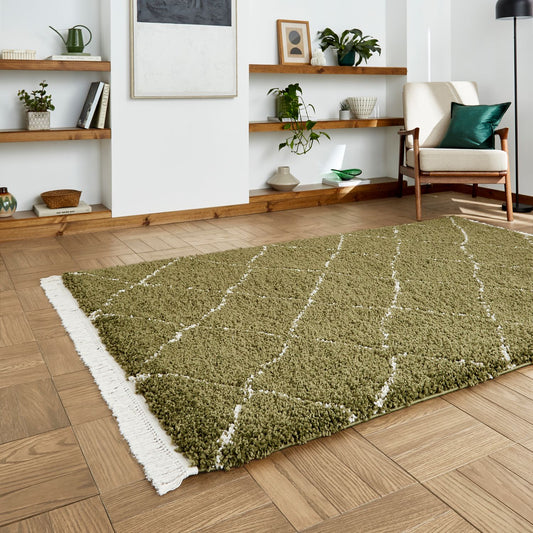 Boho 5413 Green Rug alternate image