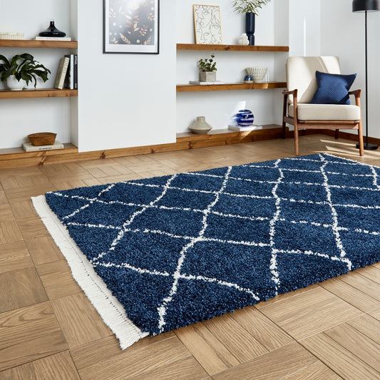 Boho 5413 Navy Rug alternate image
