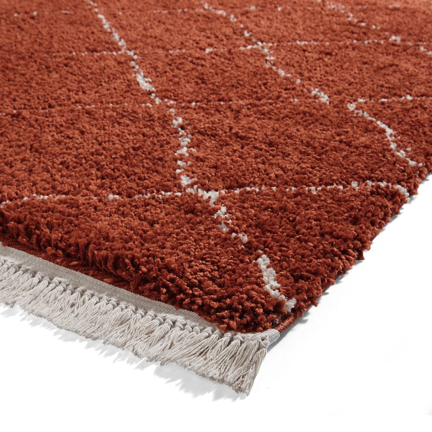 Rust Boho Area Rug Boho 5413 Rust Rug – Love-Rugs