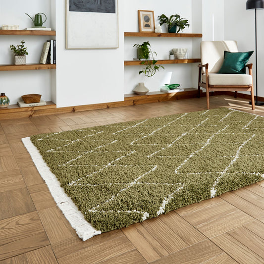 Boho 8280 Green Rug alternate image