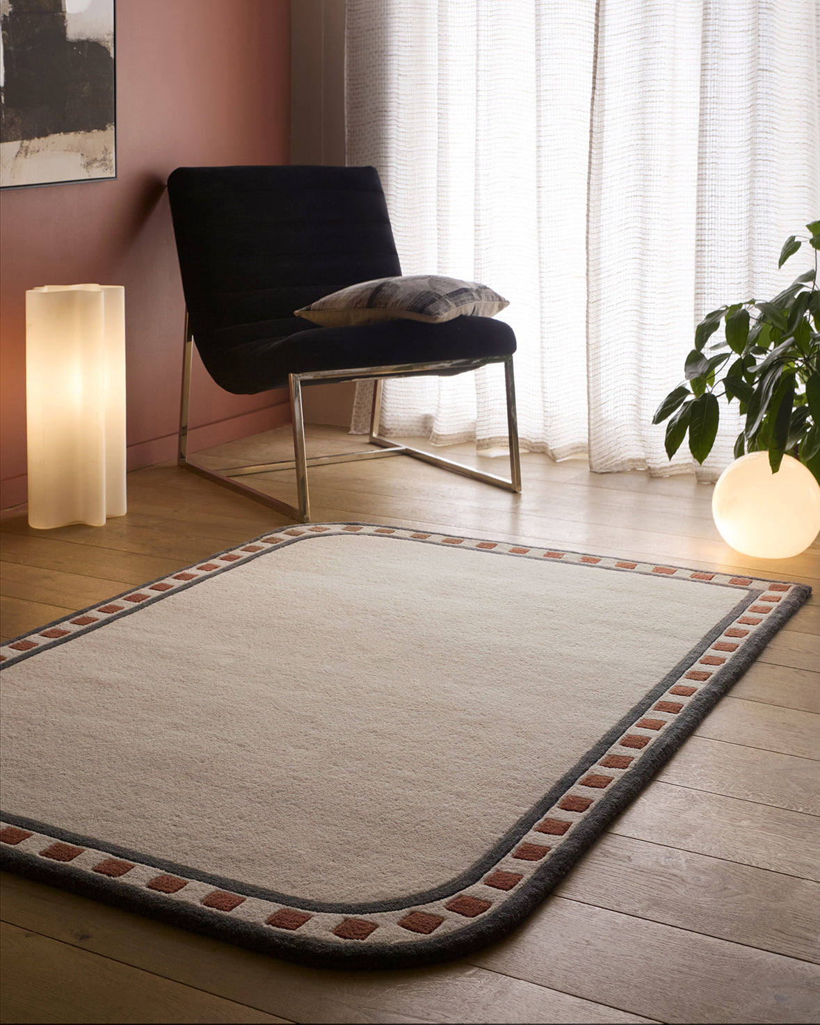 Origins Borderline Natural Rug