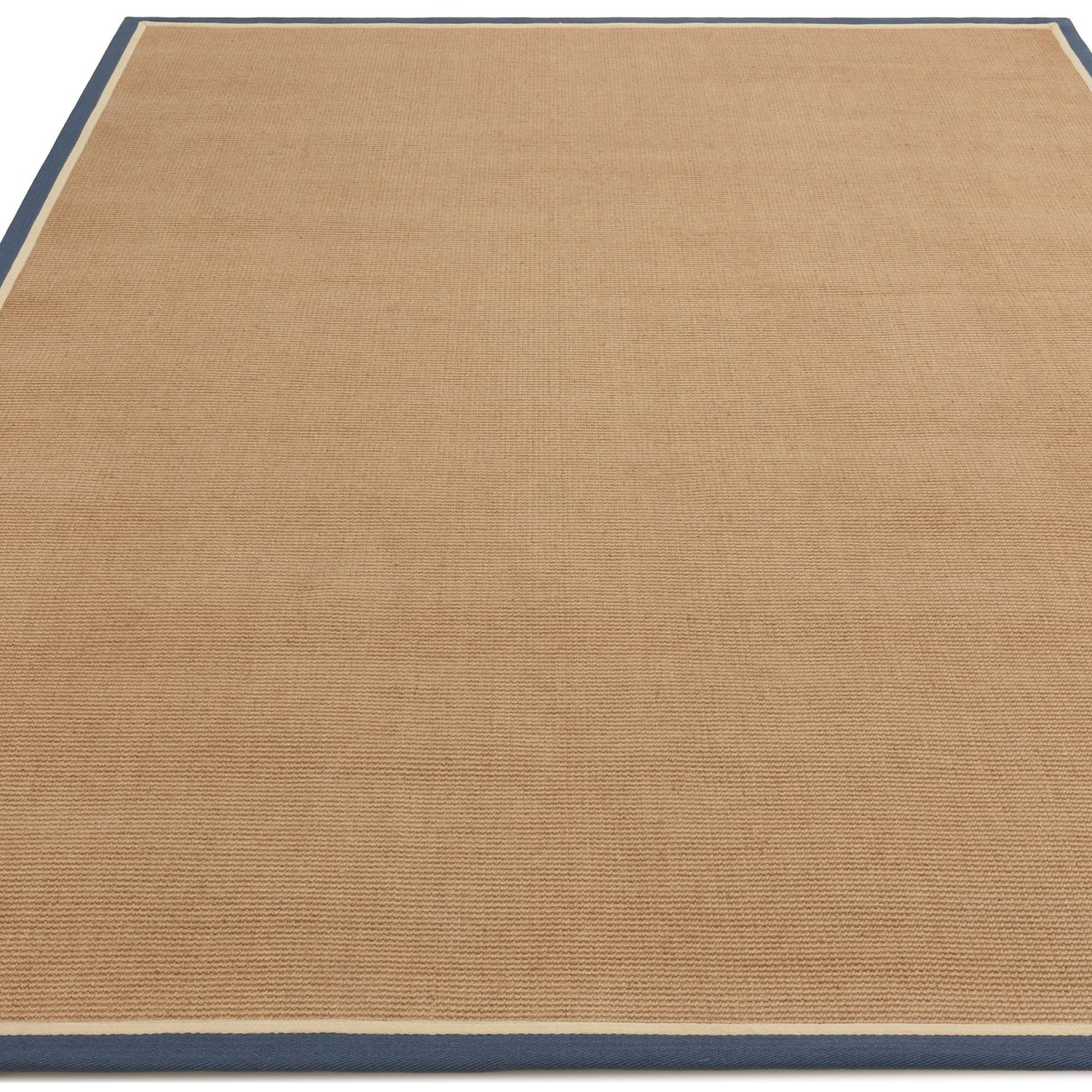 Bordo Boucle Blue Cream Rug - Love-Rugs