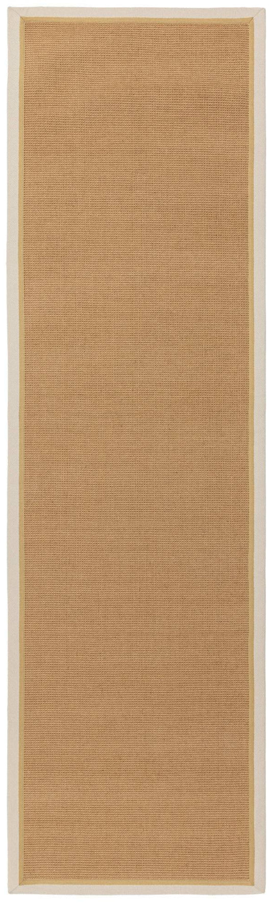 Bordo Boucle Cream Linen Runner Rug - Love-Rugs