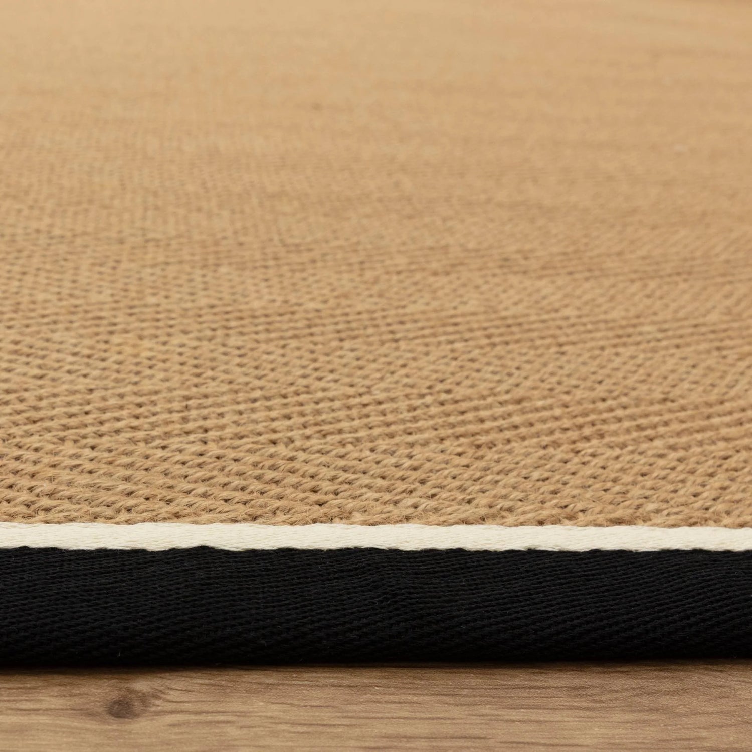 Bordo Herringbone Charcoal Cream Rug - Love-Rugs