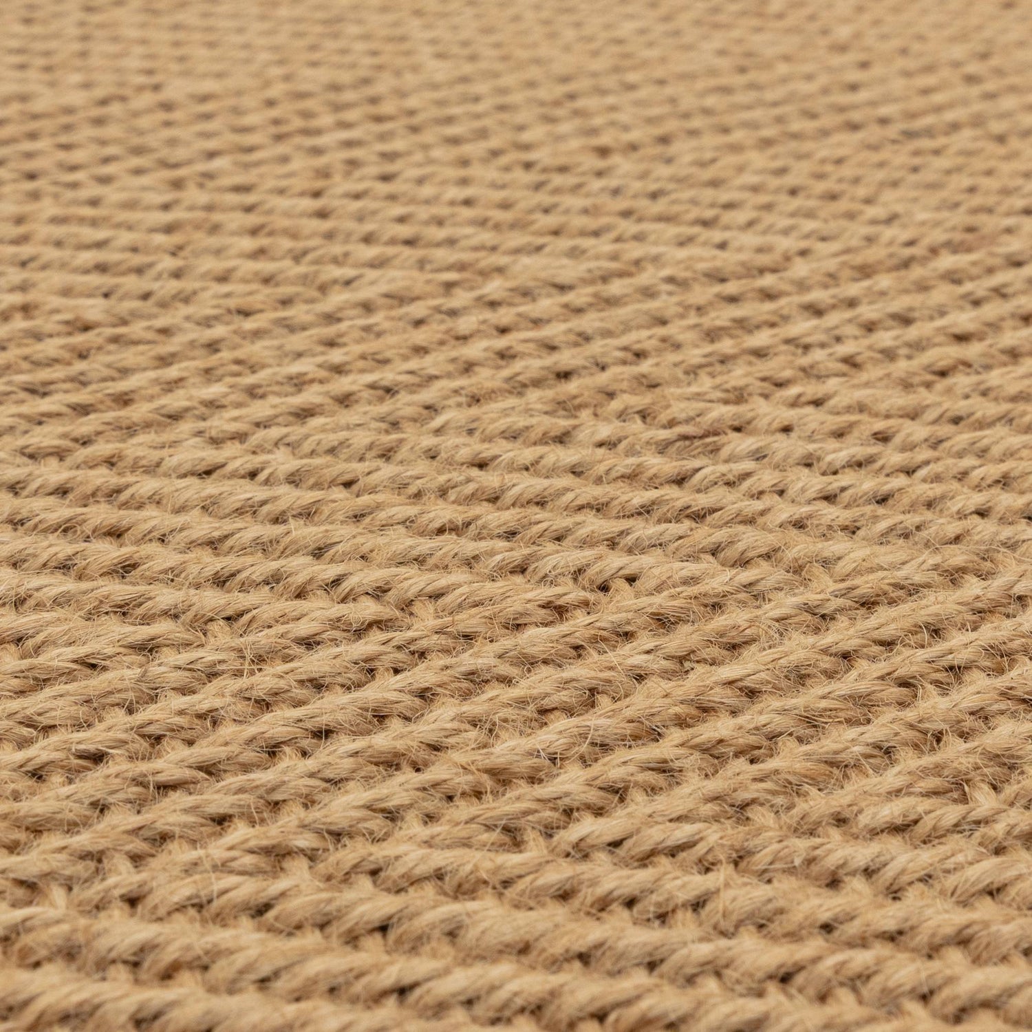 Bordo Herringbone Linen Cream Rug - Love-Rugs