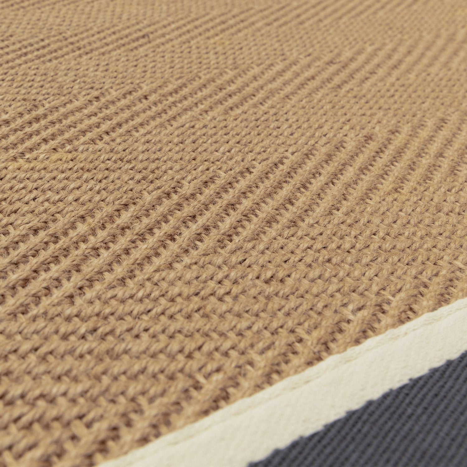 Bordo Herringbone Slate Cream Rug - Love-Rugs