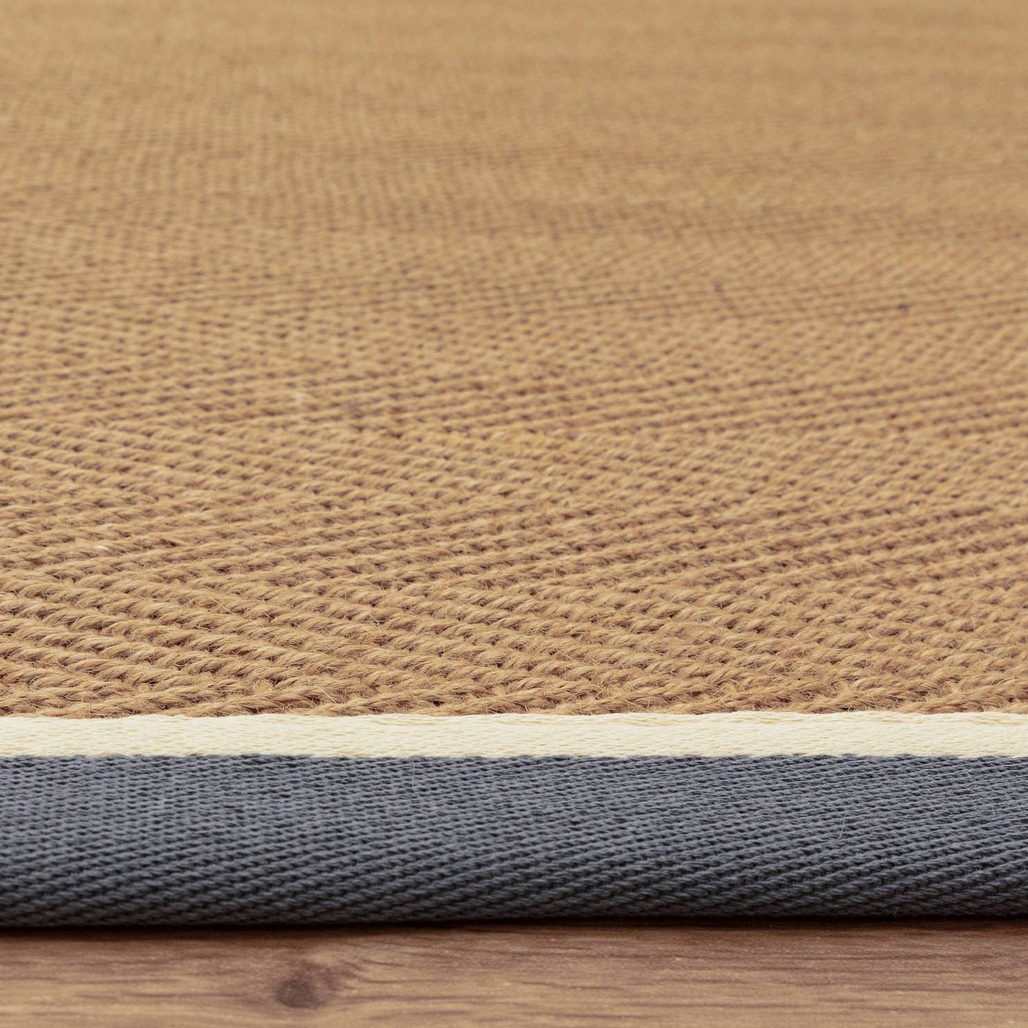 Bordo Herringbone Slate Cream Rug - Love-Rugs