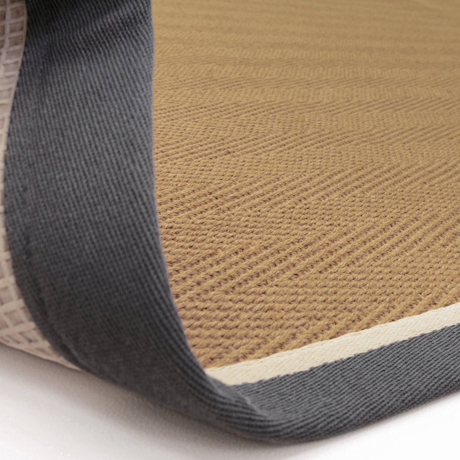 Bordo Herringbone Slate Cream Rug - Love-Rugs