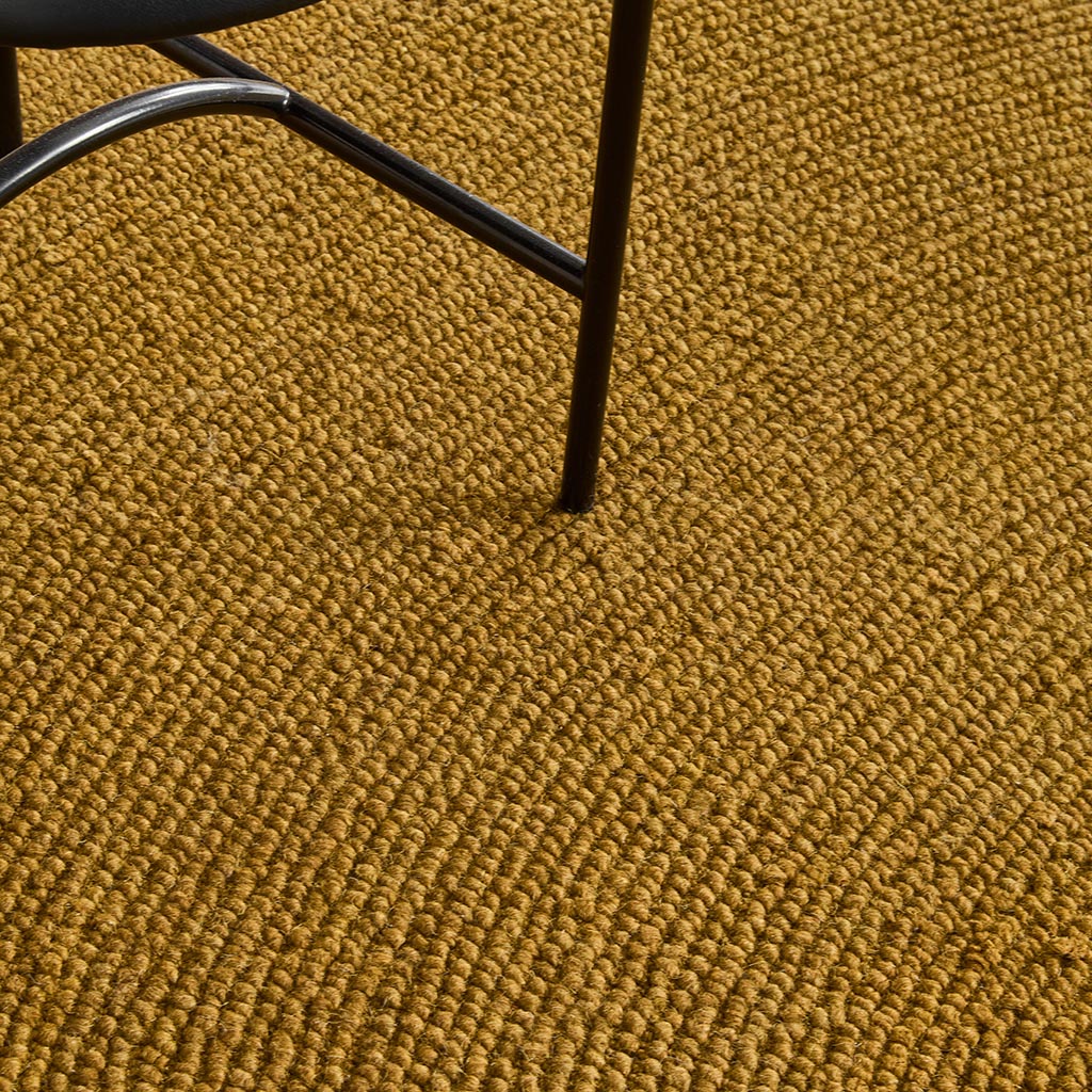 Brink & Campman Decor Echo Ochre 089706 Round Rug - Love-Rugs