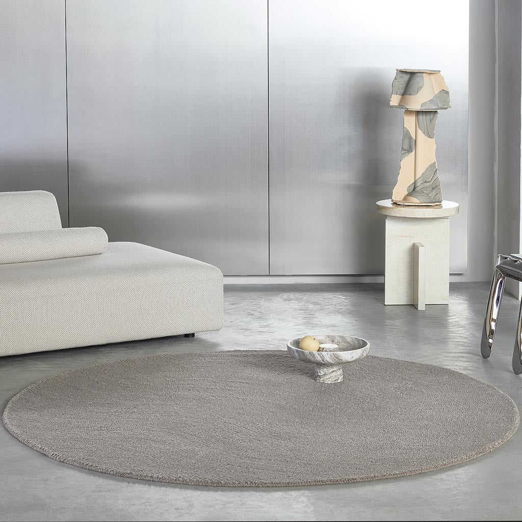 Brink & Campman Decor Echo Pebble 089704 Round Rug - Love-Rugs
