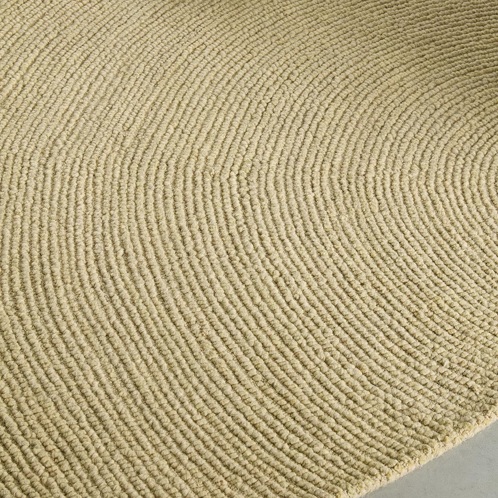 Brink & Campman Decor Echo Sand 089701 Round Rug - Love-Rugs