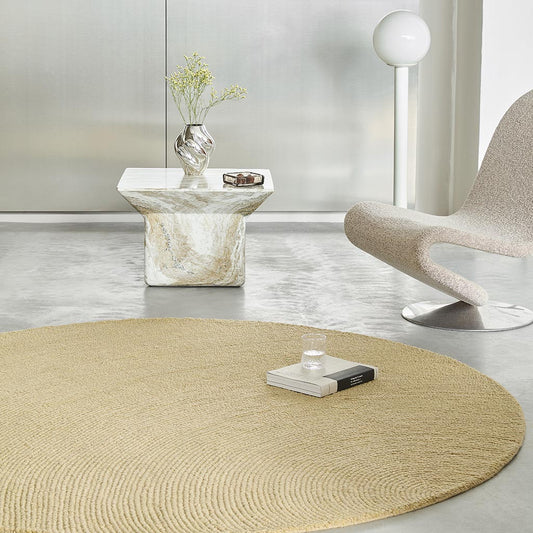 Brink & Campman Decor Echo Sand 089701 Round Rug - Love-Rugs alternate image