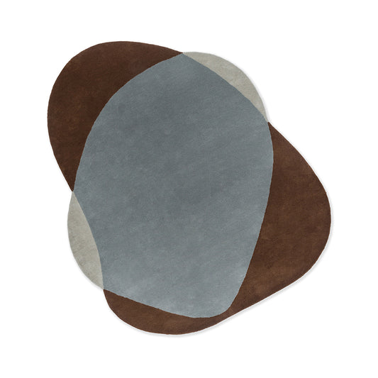 Brink & Campman Element Chad Brown Blue 087705 Rug - Love-Rugs alternate image