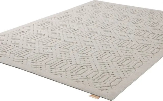 Brintons Noble Cut & Loop Dive Light Grey Rug alternate image