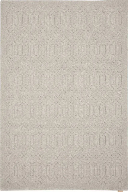 Brintons Noble Cut & Loop Dive Light Grey Rug