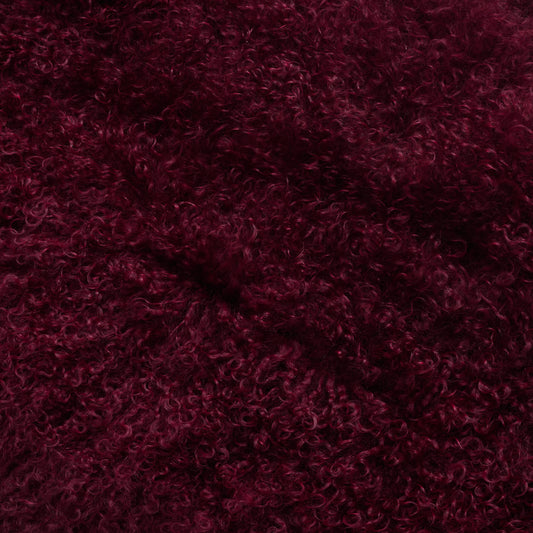Bowron Sheepskins Nomad Tibetan Lambskins Burgundy Hide Rug alternate image