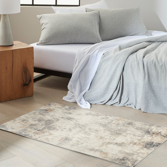 Calvin Klein Enchanting ECH07 Ivory/Grey Rug alternate image