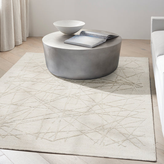 Calvin Klein CK044 Wander WND01 Ivory Grey Rug alternate image