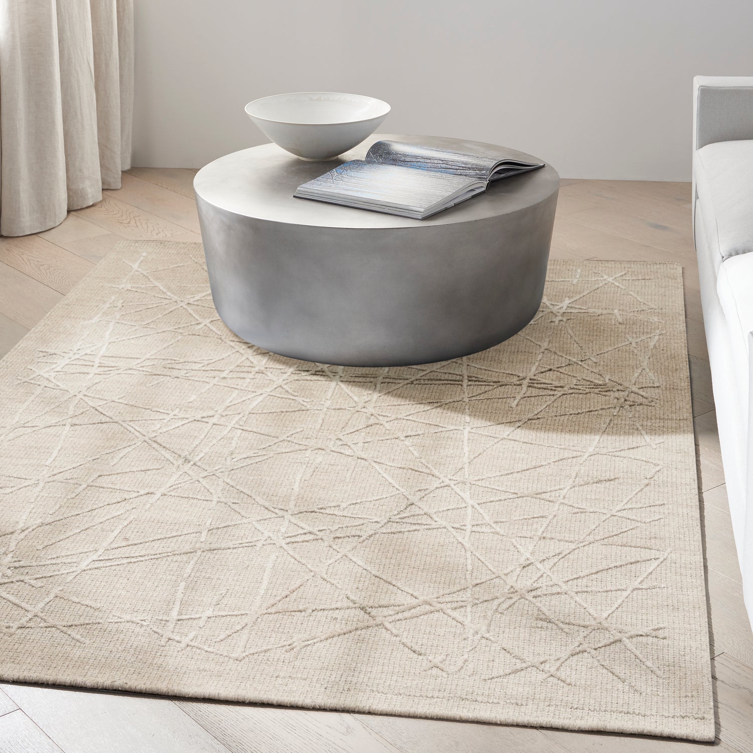 Calvin Klein CK044 Wander WND01 Taupe Rug