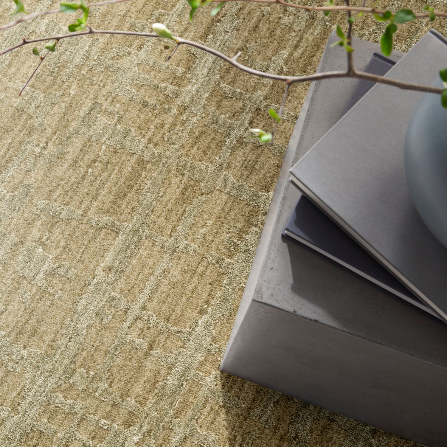 Calvin Klein CK090 Latitude LTD01 Green Rug