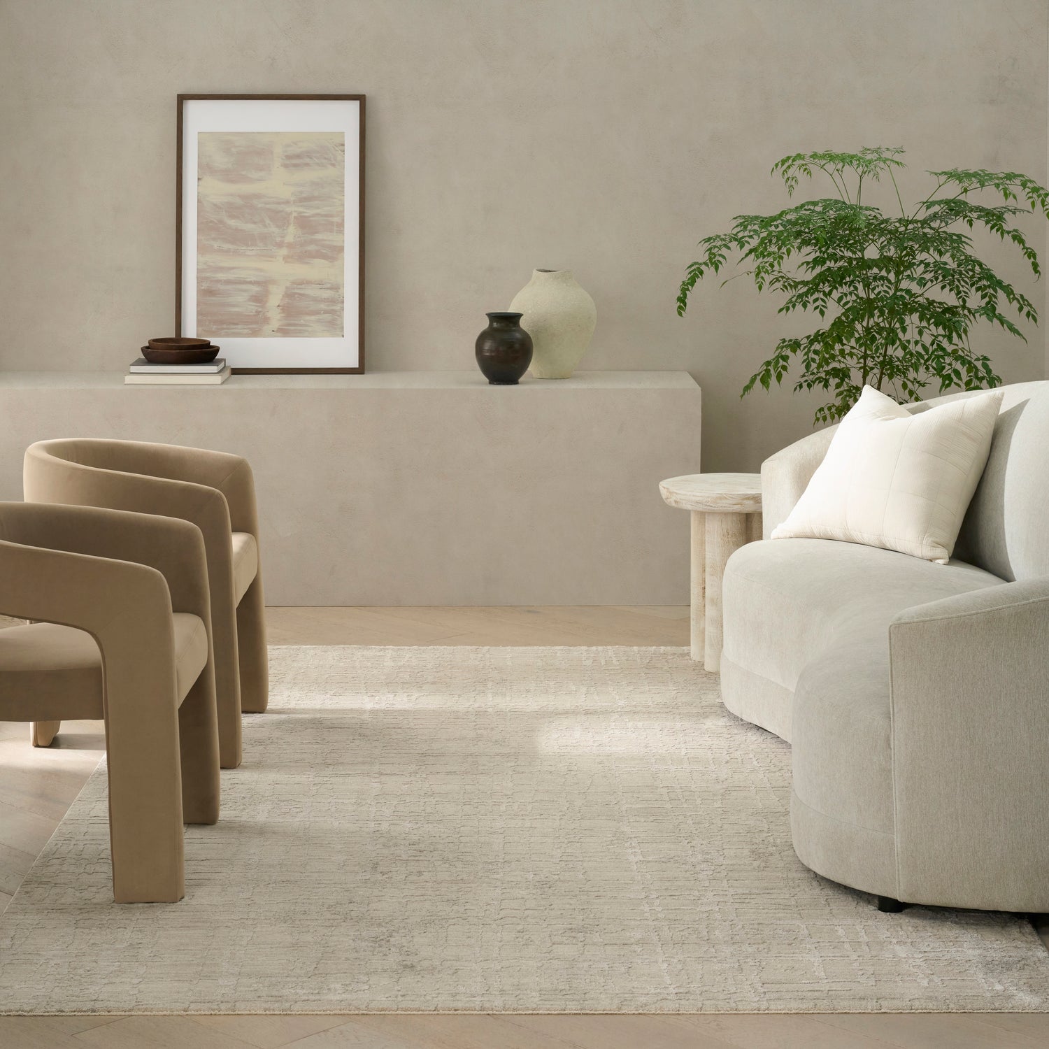 Calvin Klein CK090 Latitude LTD01 IVBGE Rug