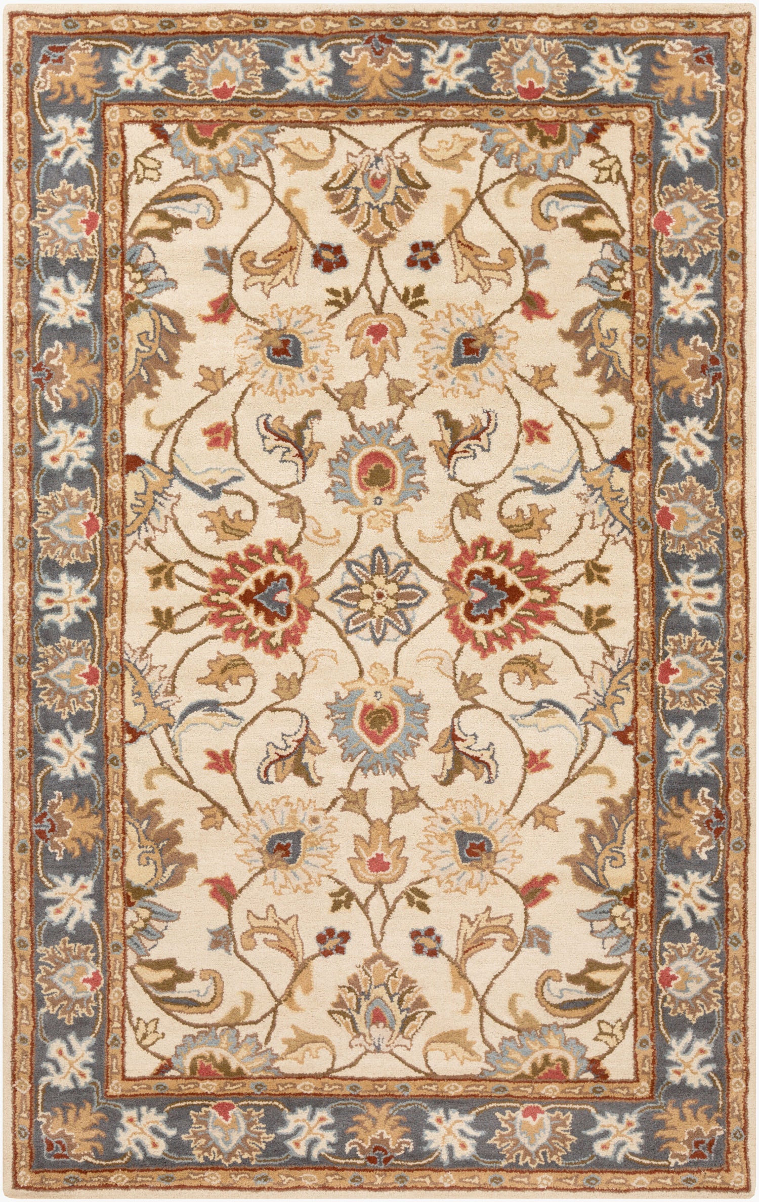 Caesar Hand-Tufted Oriental Wool Tan CAE1125 Rug - Love-Rugs