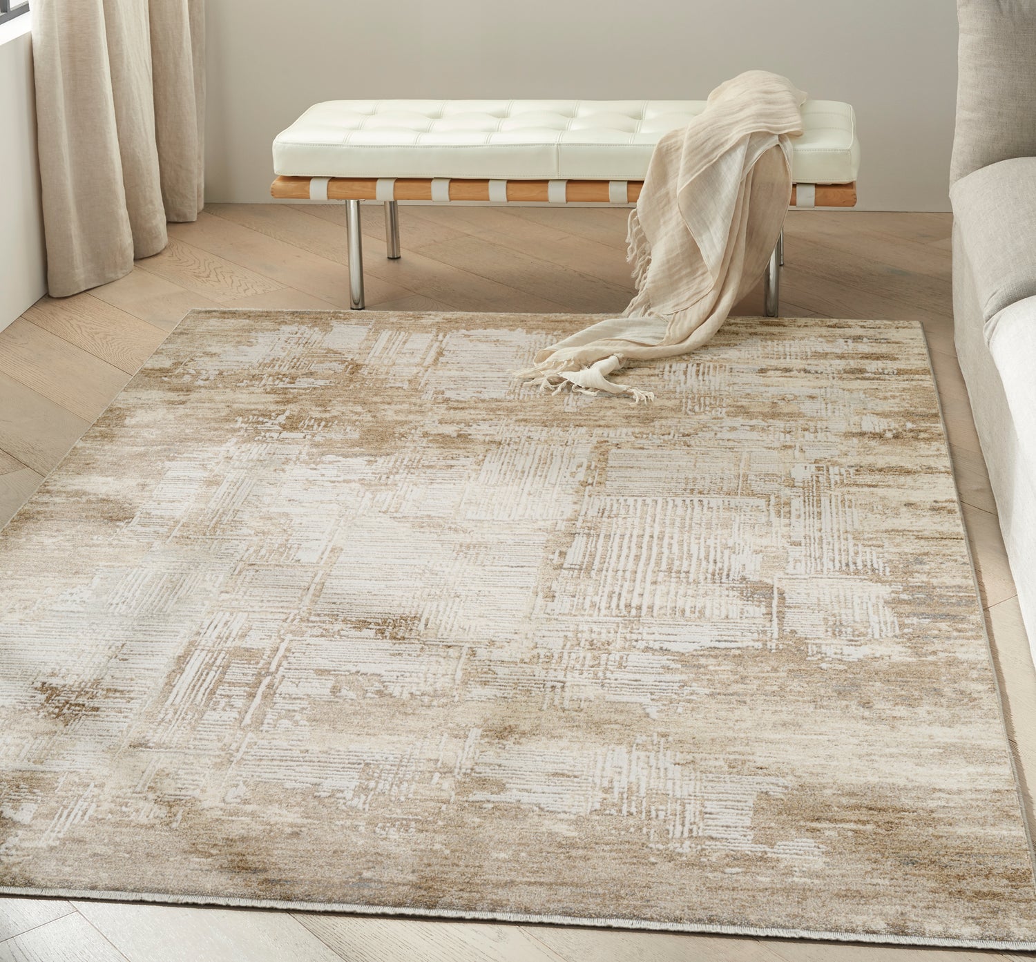 Calvin Klein CK078 Summit SUM02 MOCIV Mocha Ivory Rug - Love-Rugs