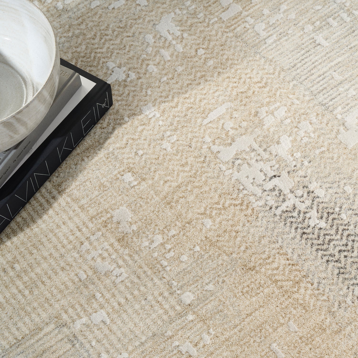 Calvin Klein CK078 Summit SUM05 CRMIV Cream Ivory Rug - Love-Rugs