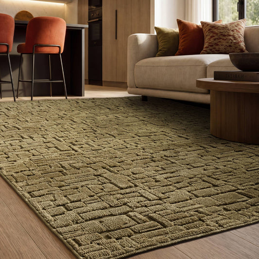 Casa Green Rug - Love-Rugs alternate image
