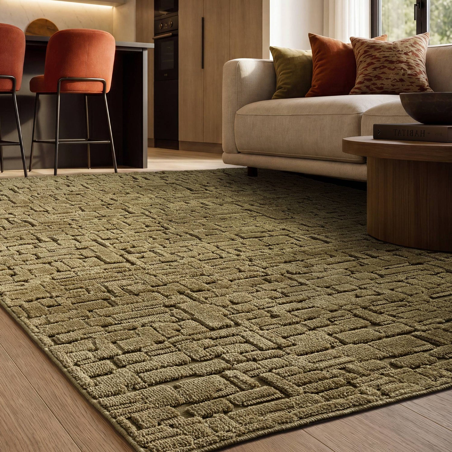 Casa Green Rug - Love-Rugs