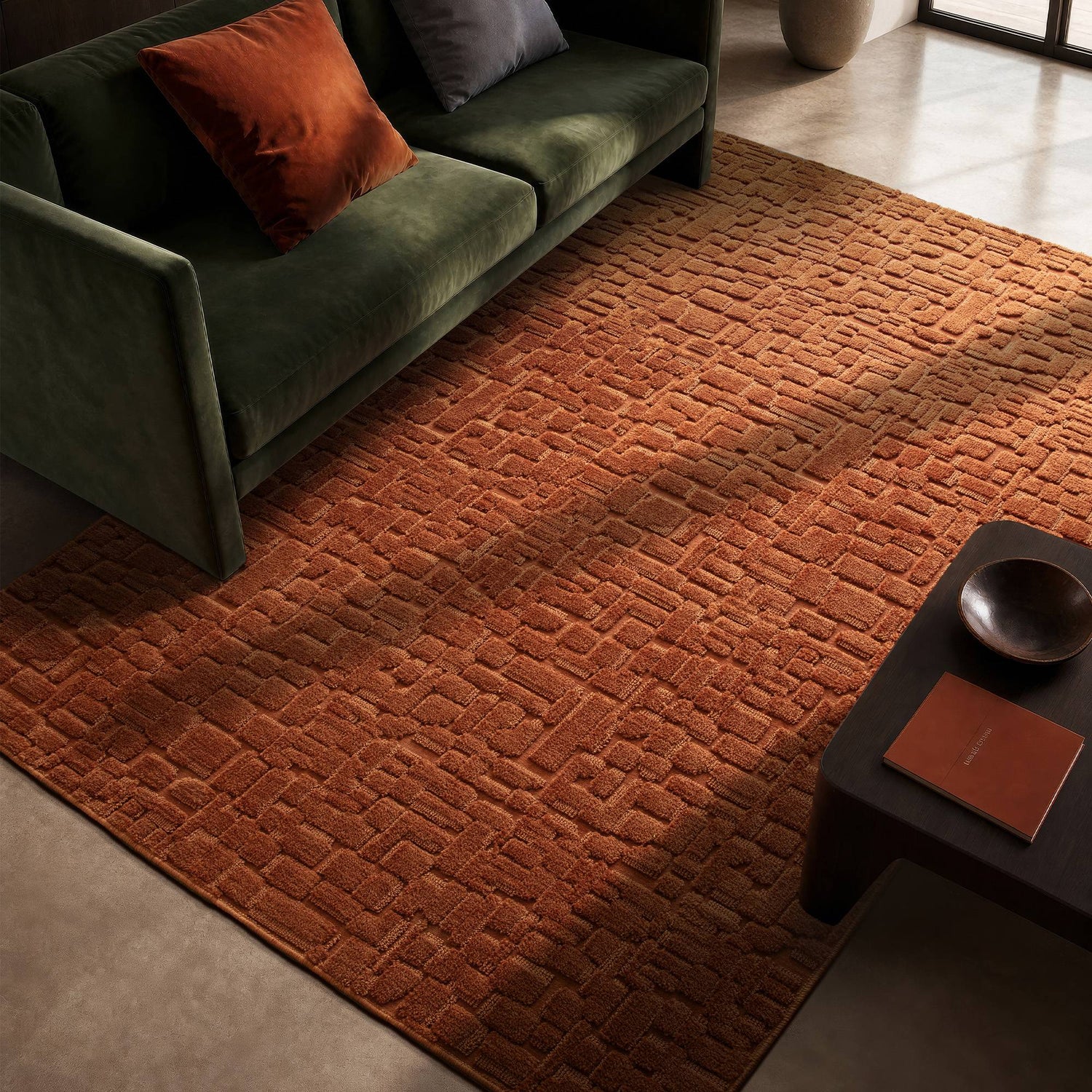 Casa Terracotta Rug - Love-Rugs
