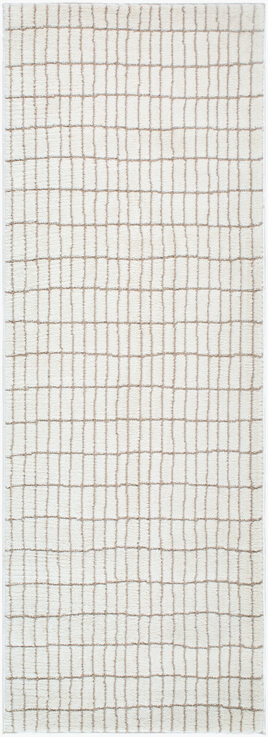 Cascade Our PNW Home x Livabliss Scandi High Pile Ivory PNWCS2307 Runner Rug - Love-Rugs