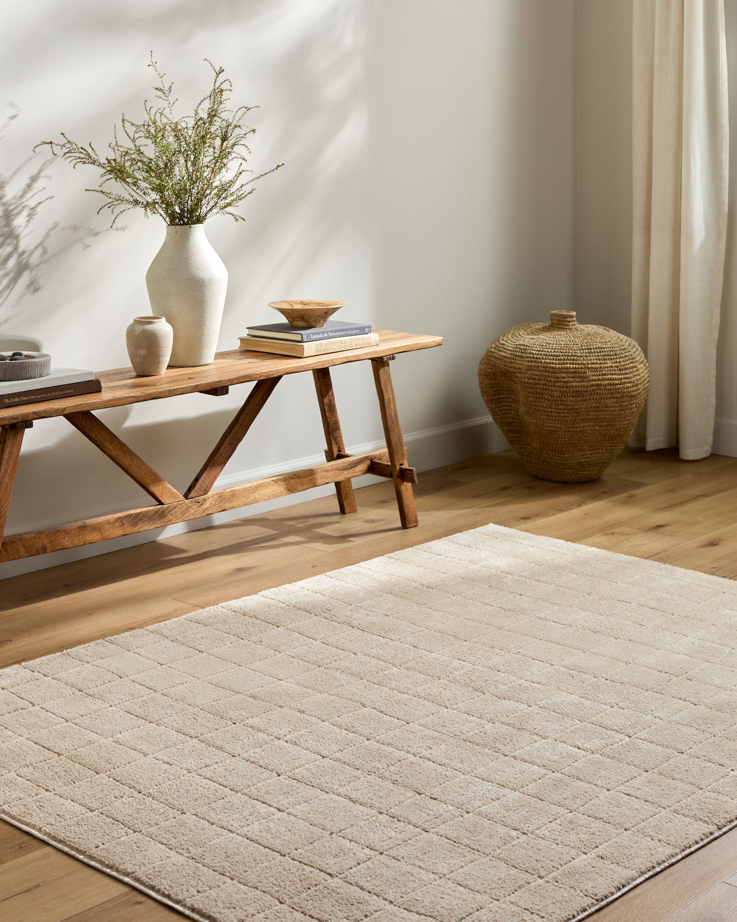 Cascade Our PNW Home x Livabliss Scandi High Pile Light Beige/Light Brown PNWCS2304 Rug - Love-Rugs