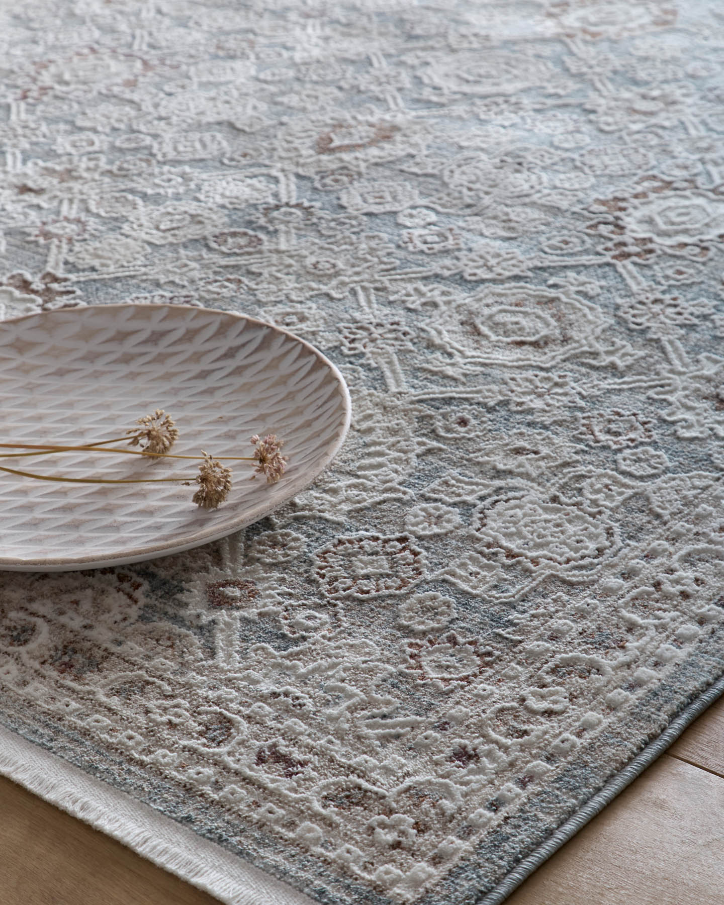 Opulent Celeste Sea Green Rug